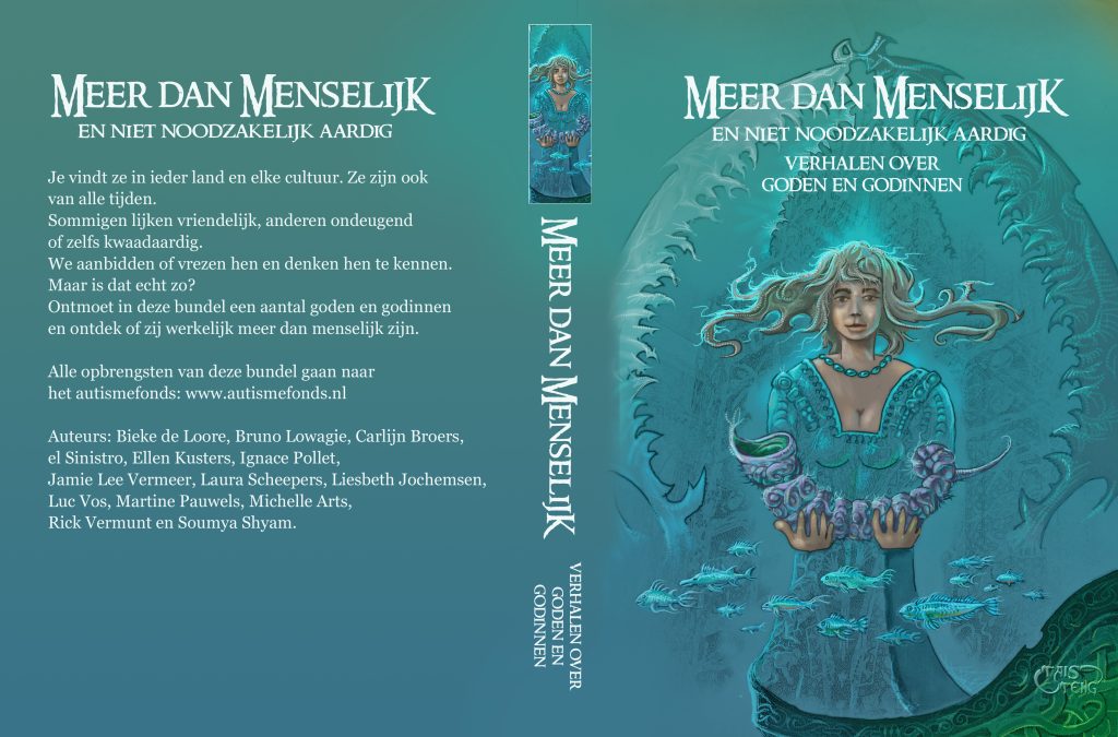 Meer dan menselijk - cover verhalenbundel